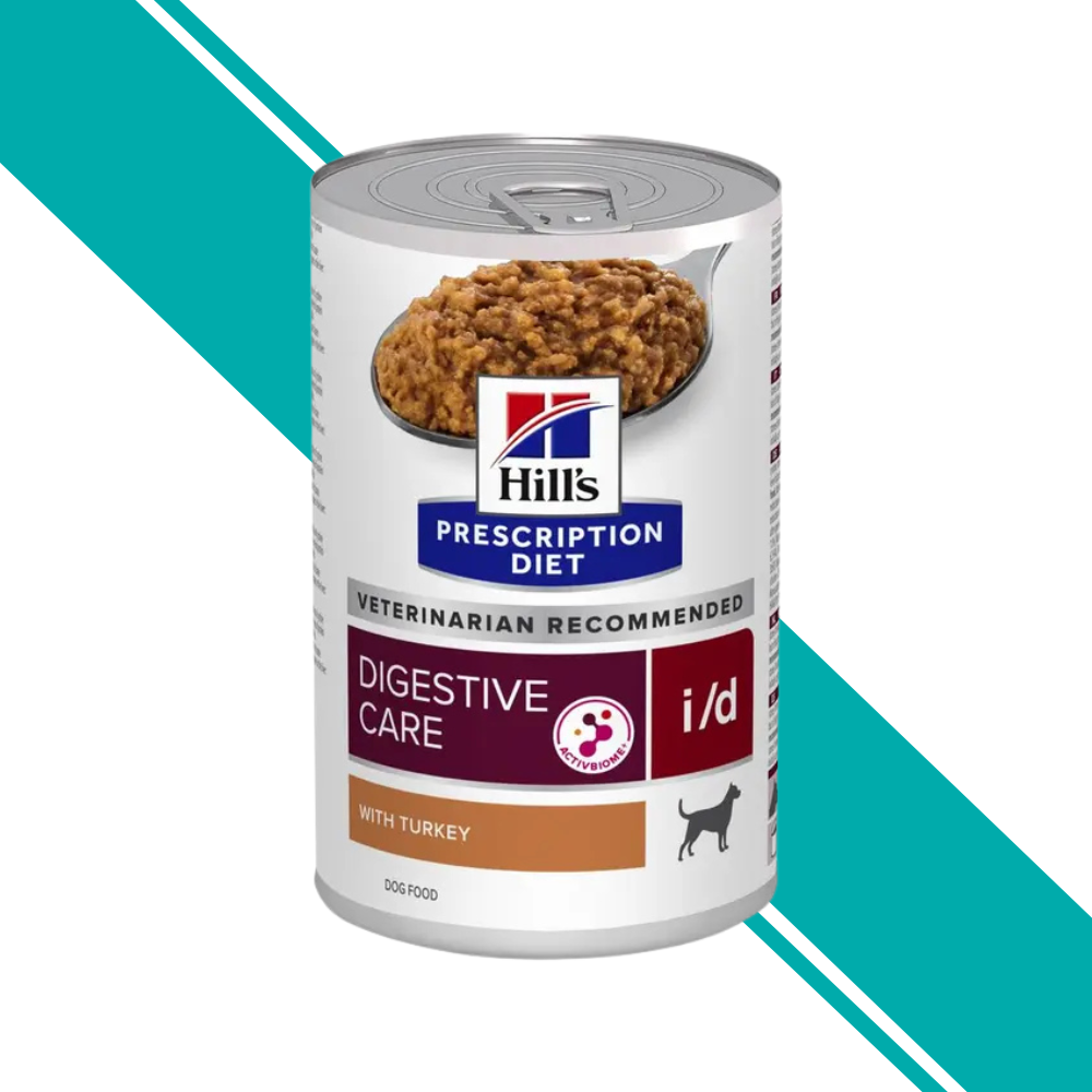Hill's Prescription Diet i/d Digestive Care - Wet Dog Food Turkey 12x360g Cans